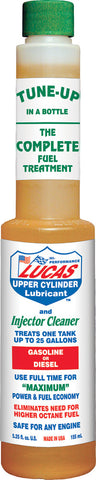 LUCAS INJECTOR CLEANER 5.25OZ 10020