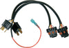 NAMZ CUSTOM CYCLE PRODUCTS LED HDLMP ADAPTER HARNESS DAYMAKER HD69200533 FLTR 04-UP NHD-69200533