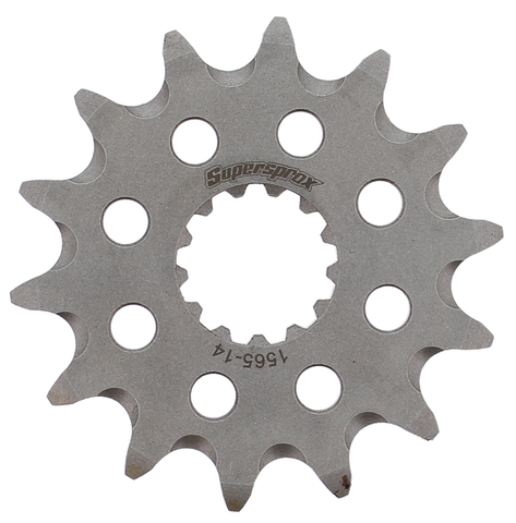 SUPERSPROX FRONT CS SPROCKET STEEL 14T-520 KAW CST-1565-14-1