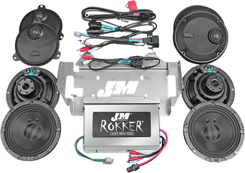 J&M ROKKER XXR 800W 4-SP/AMP STG5 14-20 CVO ULTRA XXRK-800SP4-14UL-CVO