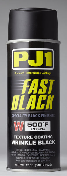 PJ1 FAST BLACK WRINKLE TEXTURE FINISH 16-WKL