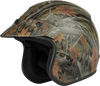 GMAX OF-2 OPEN-FACE HELMET LEAF CAMO MD G1021565