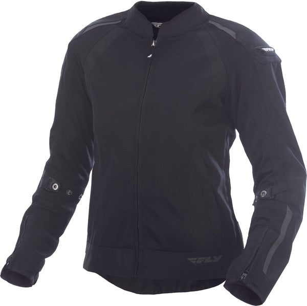 FLY RACING WOMEN'S COOLPRO MESH JACKET BLACK XS 477-8050-1