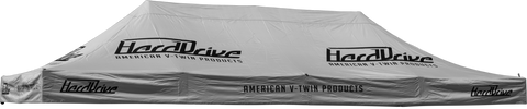 HARDDRIVE CANOPY GREY WITH LOGO 10' X 20' REPLACMENT TOP 810-9894