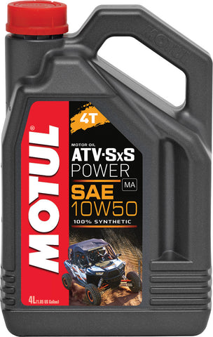 MOTUL ATV/SXS POWER 4T 10W50 4LT 105901