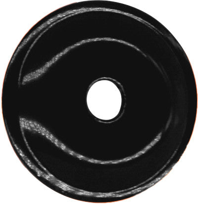 WOODYS ROUND GRAND DIGGER SUPPORT PLATES 48/PK BLACK ARG-3810-48