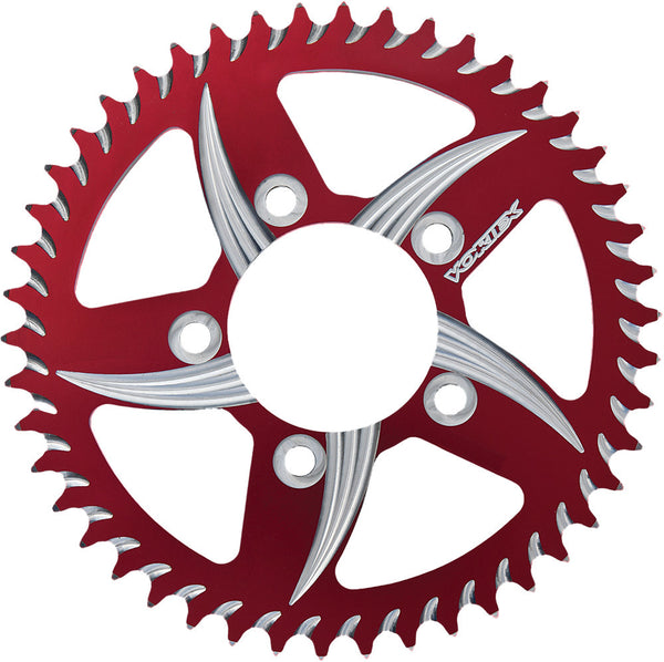 VORTEX REAR CAT5 SPROCKET ALUMINUM 37T-525 RED DUC 848ZR-37