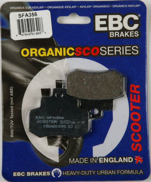 EBC BRAKE PADS SFA356