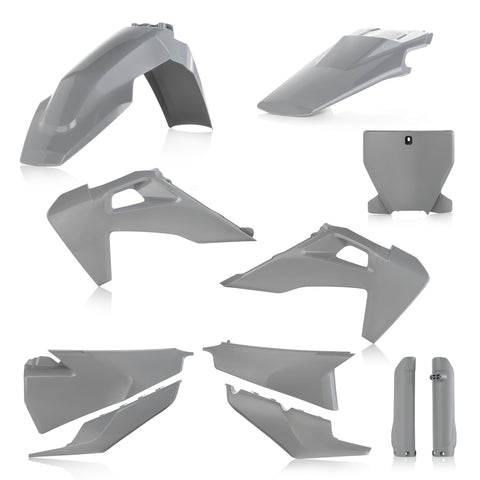 ACERBIS FULL PLASTIC KIT GREY 2726550011