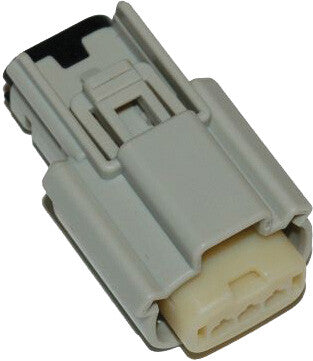 NAMZ CUSTOM CYCLE PRODUCTS 3-PIN FEMALE CONNECTOR GREY HD72514-07GY FL MODELS 07-UP NM-33471-0302