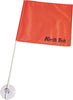 KWIK TEK SKIER DOWN FLAG 3/4 SUCTION CUP MOUNT SAF-1