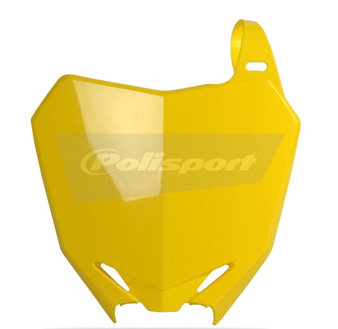 POLISPORT FRONT NUMBER PLATE YELLOW 8659300001
