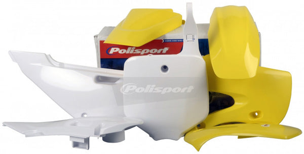 POLISPORT PLASTIC BODY KIT YELLOW 90092