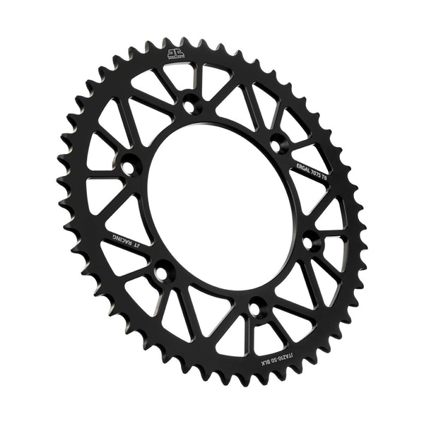 JT REAR RACELITE SPROCKET ALUM 50T-520 BLK BETA/HON JTA210.50BLK