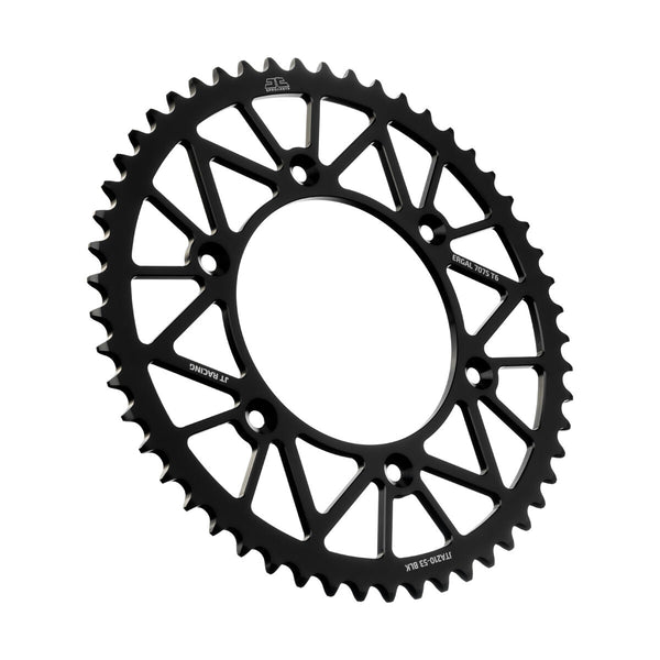 JT REAR RACELITE SPROCKET ALUM 53T-520 RED BETA/HON JTA210.53RED