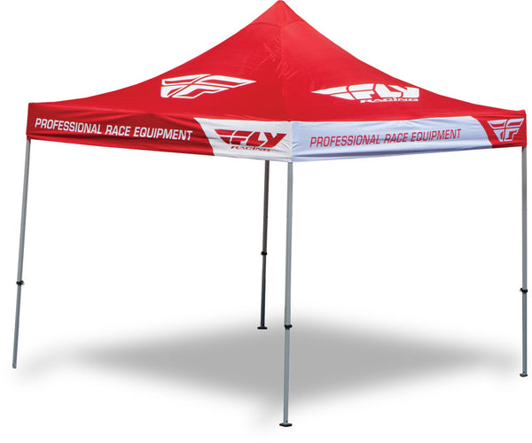 FLY RACING CANOPY W/HEAVY DUTY FRAME RED 10'X15' CAN10X15AHD  RED