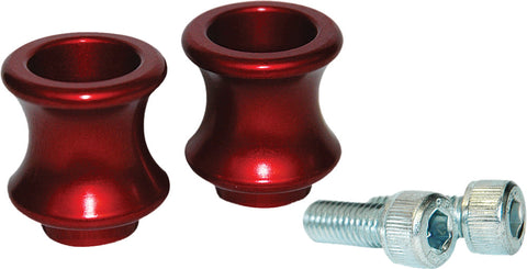 VORTEX SWINGARM SPOOLS 8MM RED APR/DUC/HON/SUZ SP526R