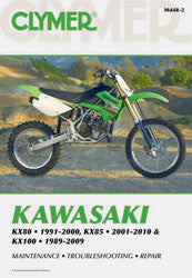 CLYMER REPAIR MANUAL KAW KX80-100 CM4482