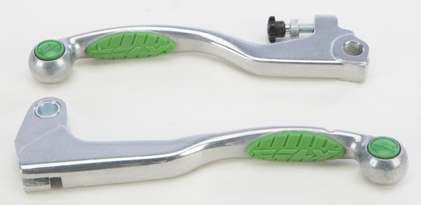 FLY RACING GRIP LEVER SET GREEN 204-013