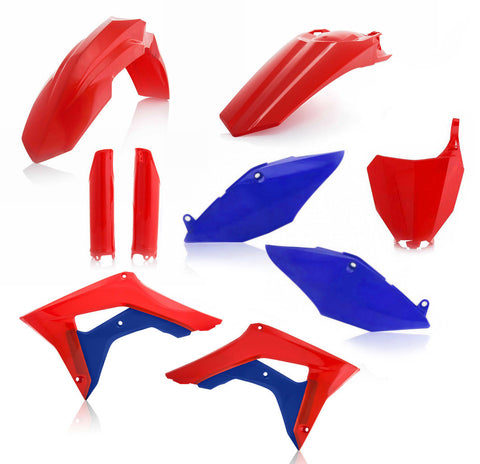 ACERBIS FULL PLASTIC KIT RED/WHITE/BLUE 2630700146