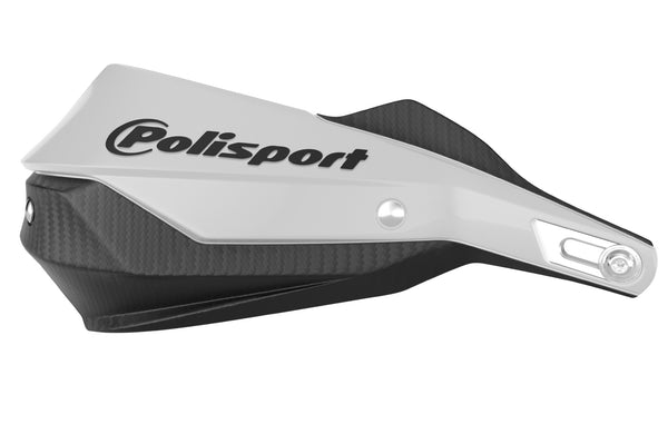 POLISPORT TRAIL BLAZER HANDGUARDS WHITE/BLACK 8308800001