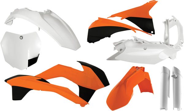 ACERBIS FULL PLASTIC KIT ORANGE 2314333914