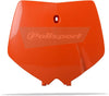 POLISPORT FRONT PLATE ORANGE 8660300001