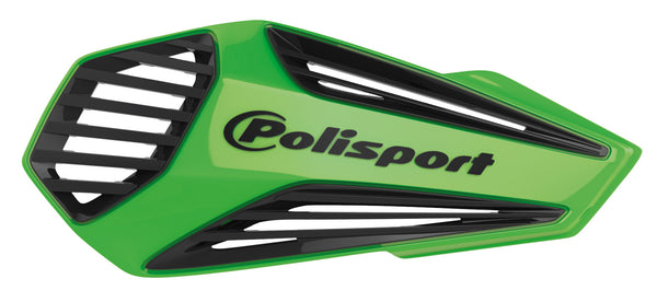 POLISPORT MX AIR HANDGUARDS GREEN/BLACK 8308400008