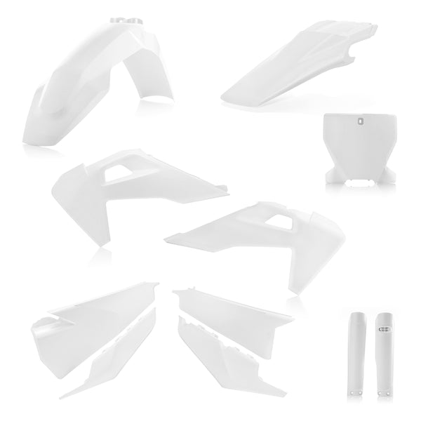 ACERBIS FULL PLASTIC KIT WHITE 2726550002