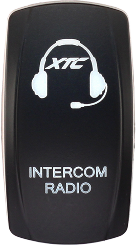 XTC POWER PRODUCTS DASH SWITCH ROCKER FACE INTERCOM RADIO SW00-00115027