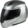 GMAX MD-04 MODULAR HELMET METALLIC SILVER XS G104193