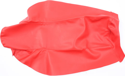 CYCLE WORKS SEAT COVER RED/BLACK 35-17001-21
