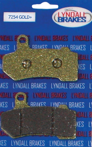 LYNDALL BRAKES BRAKE PAD RR G+ 08-12 ST 7257 GOLD+