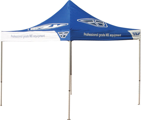 FLY RACING CANOPY W/STANDARD FRAME BLUE 10'X10' CAN10X10A BLUE