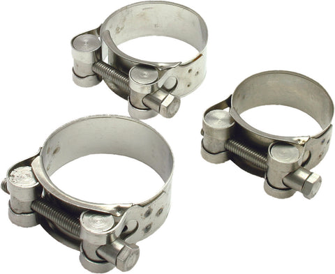 DRC STAINLESS EXHAUST CLAMP 36MM-39MM D31-32-360