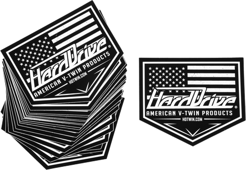 HARDDRIVE HD DIE-CUT HANDOUT STICKER 25/PK 99-8504  25/PACK