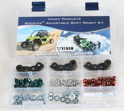 VENOM PRODUCTS ROOSTER WEIGHTS ARCTIC 60-80G 3PK 930994