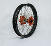 PRO-WHEEL WHEEL REAR 1.85X16 ORANGE HUB SIL RIM/SIL SPOKE/SIL NIPPLE 24-3096111