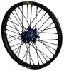 PRO-WHEEL WHEEL FRONT 1.60X21 BLUE HUB GLD RIM/BLK SPOKE/SIL NIPPLE 23-5703421