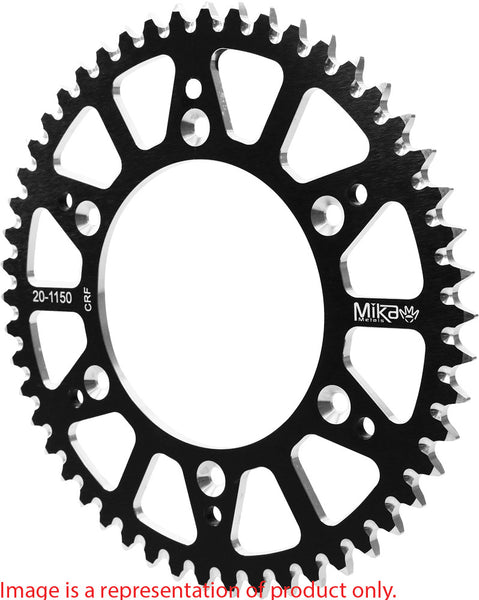 MIKA METALS REAR SPROCKET ALUMINIUM 51T-520 YAM 80-1151