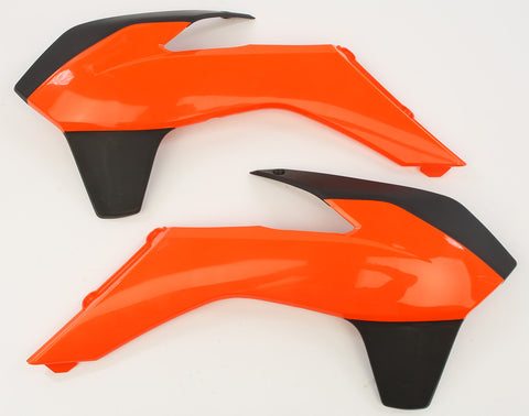 ACERBIS RADIATOR SHROUD ORANGE/BLACK 2314255225