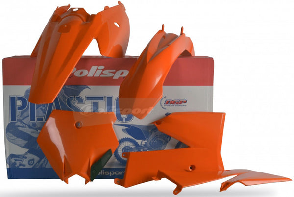 POLISPORT PLASTIC BODY KIT ORANGE 90131