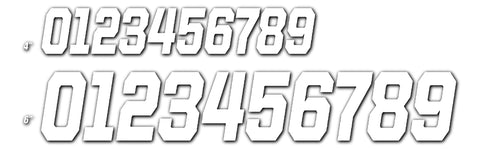 D-COR #5 WHITE 6 RACE SERIES 3/PK 45-36-5
