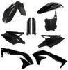 ACERBIS FULL PLASTIC KIT BLACK 2449570001