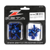 ZETA ALUMINUM BOLT KIT BLUE ZE88-5446