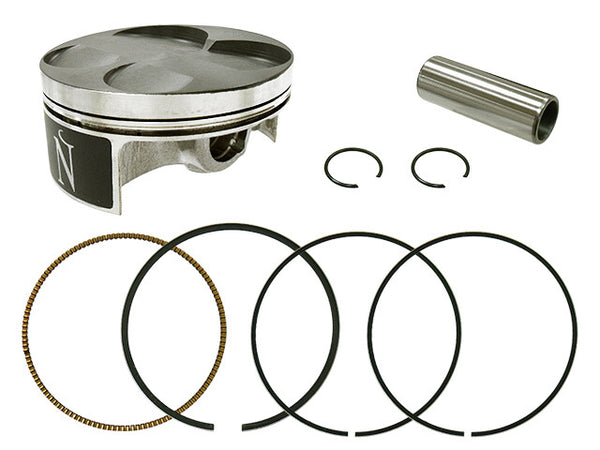 NAMURA PISTON KIT FRGD CHRM COMP CYL 76.97/+0.02 12.6:1 KAW/SUZ NX-20030-C