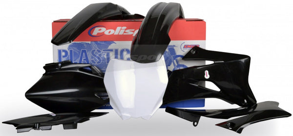 POLISPORT PLASTIC BODY KIT BLACK 90204