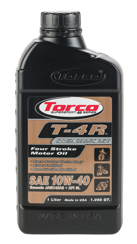 TORCO T-4R 4-STROKE MOTOR OIL 10W-40 1L T671044CE