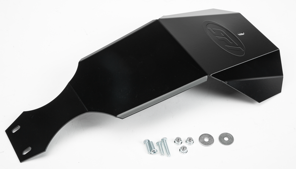 STRAIGHTLINE SKID PLATE BLK FOR AXYS FRONT BUMPER S/M 182-112