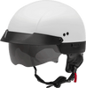 GMAX HH-75 HALF HELMET WHITE SM H1750014